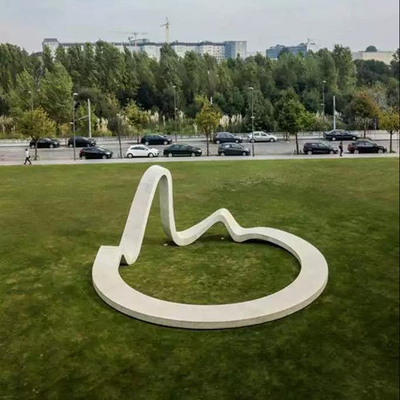 색칠한 FRP 큰 야외 섬유 유리 상 잔디는 석을 꾸밉니다